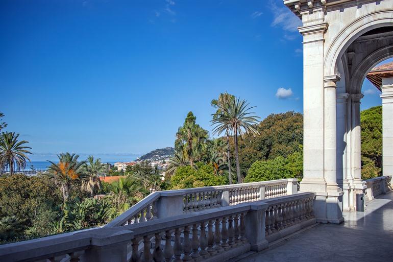 Aussicht von Villa Ormond in San Remo