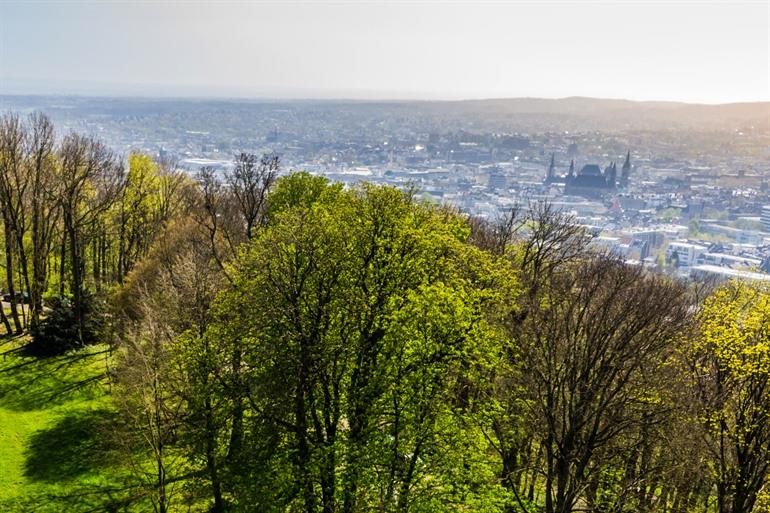 Aussicht vom Lousberg in Aachen