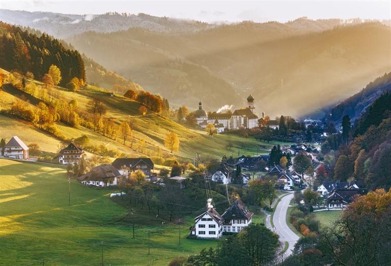 Aussicht im Schwarzwald, Deutschland