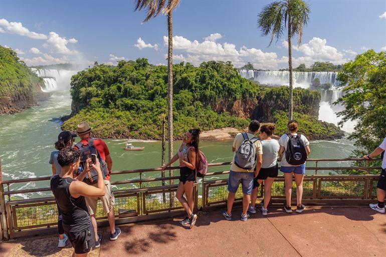 Aussichtspunkt im Iguazú-Nationalpark