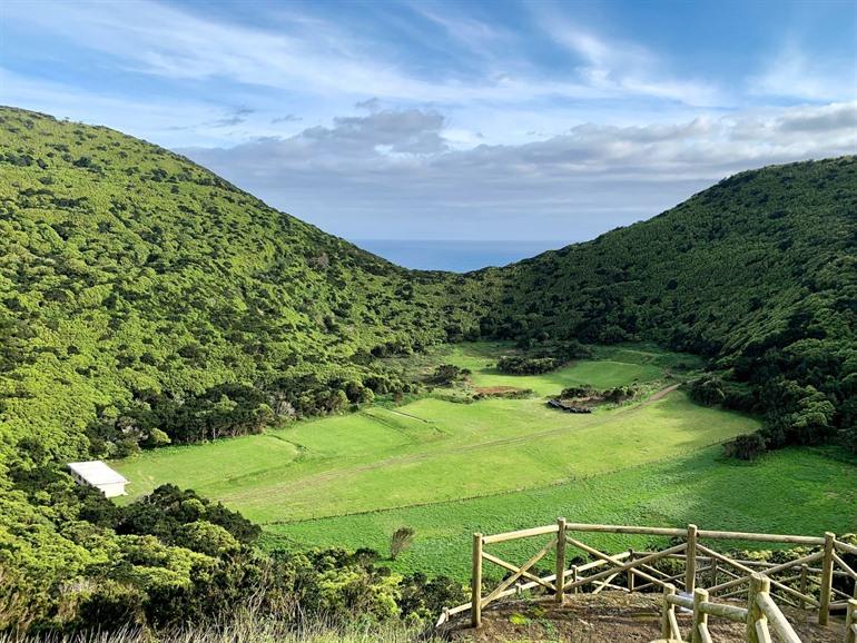Aussichtspunkt Monte Brasil Caldeira, Terceira