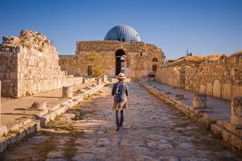 Umayyaden-Palast in Amman, Jordanien
