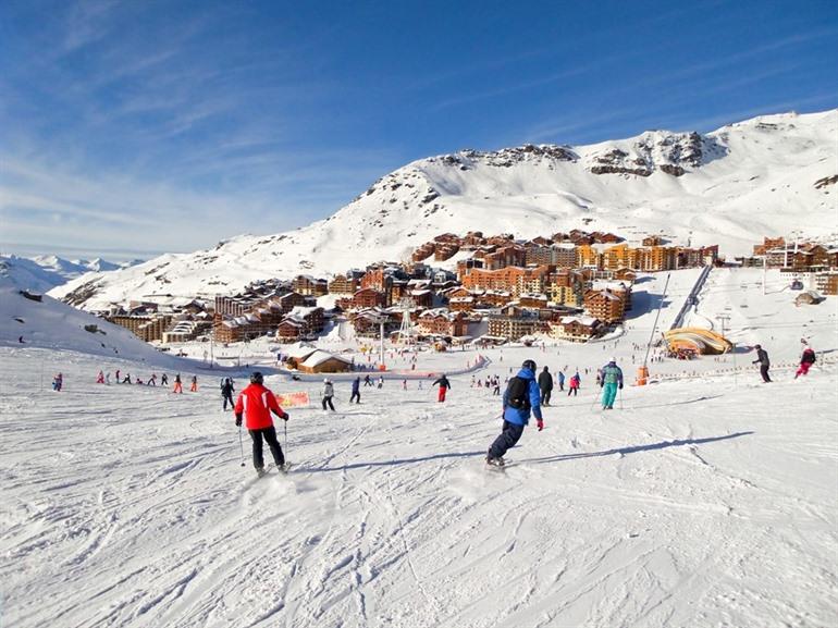Val Thorens, die Trois Vallées erkunden, Französische Alpen