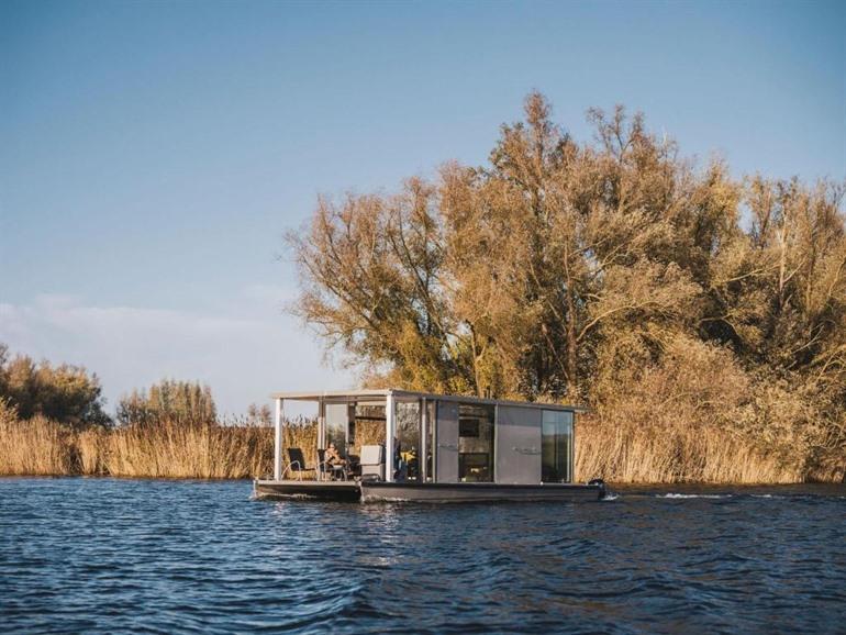 Ein schwimmendes Ferienhaus in der Biesbosch buchen