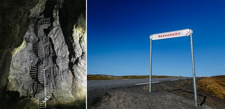 Vatnshellir Höhle