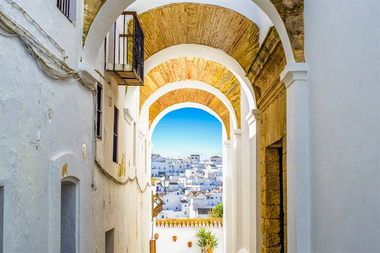 Vejer de la Frontera in Andalusien