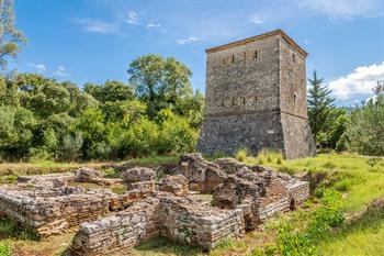 Venetische Turm im Butrint-Nationalpark