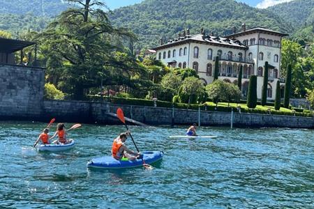 Erkunden Sie Bellagio und den Comer See vom Kajak aus