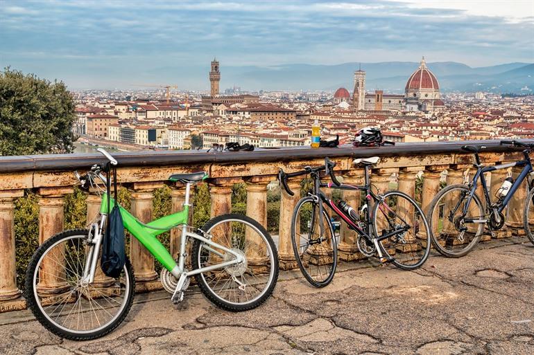Entdecken Sie Florenz und die Umgebung mit dem Fahrrad
