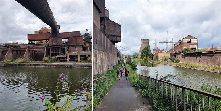 Verlassene Fabriken in Charleroi