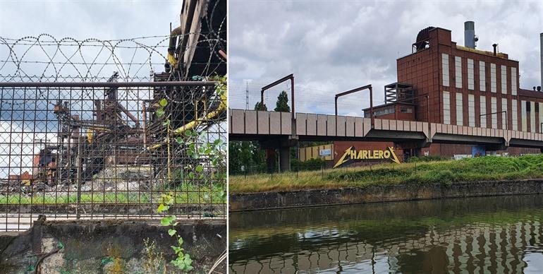 Verlassene Fabriken in Charleroi