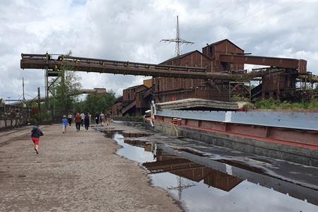 Verlassene Fabriken in Charleroi