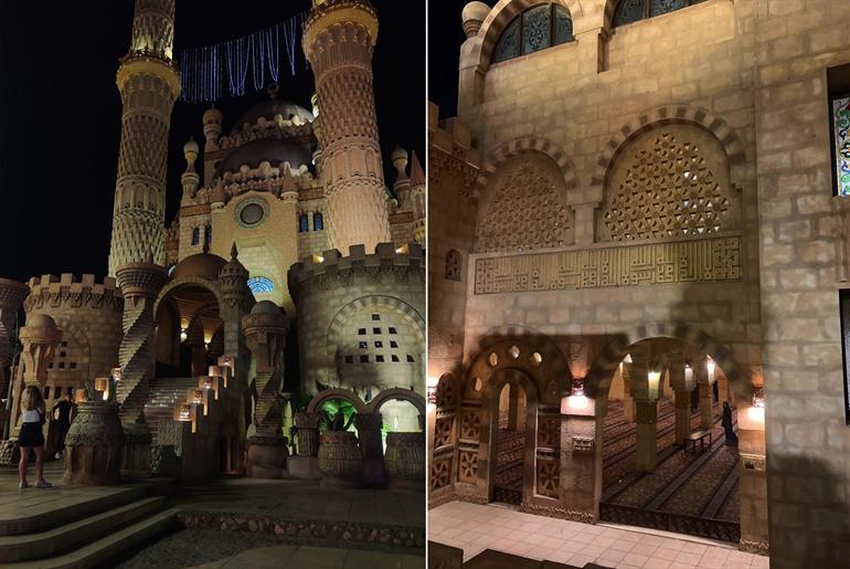 Beleuchtete Al-Sahaba-Moschee, Sharm El-Sheikh