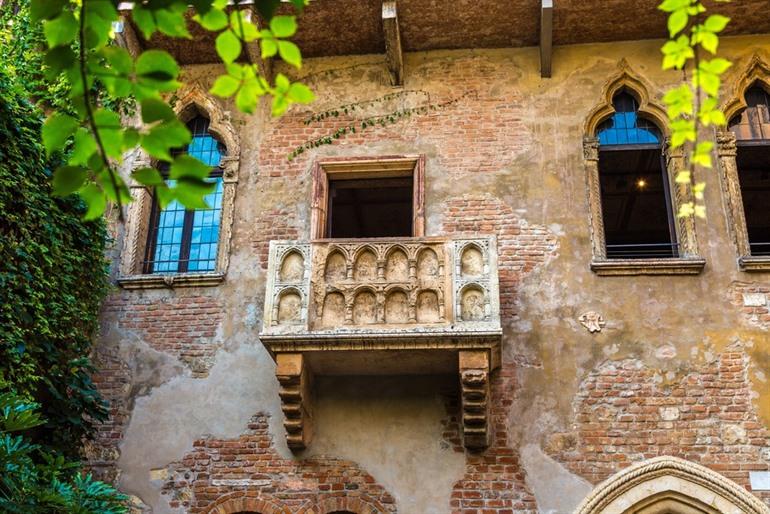 Verona, Balkon von Romeo und Julia