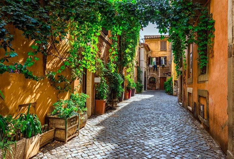 Vicolo della Torre im Trastevere