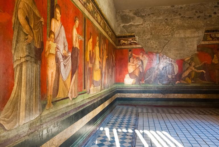 Villa der Mysterien in Pompeji
