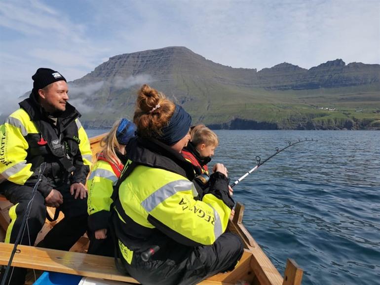Angeln auf der Insel Viðoy