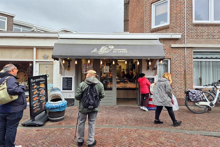Fischgeschäft de Lange, der leckerste Fisch in Scheveningen