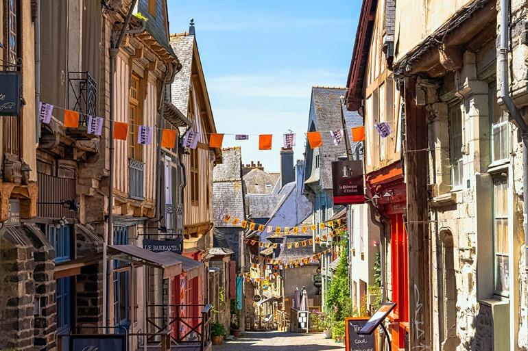 Besuch in Vitré, Bretagne