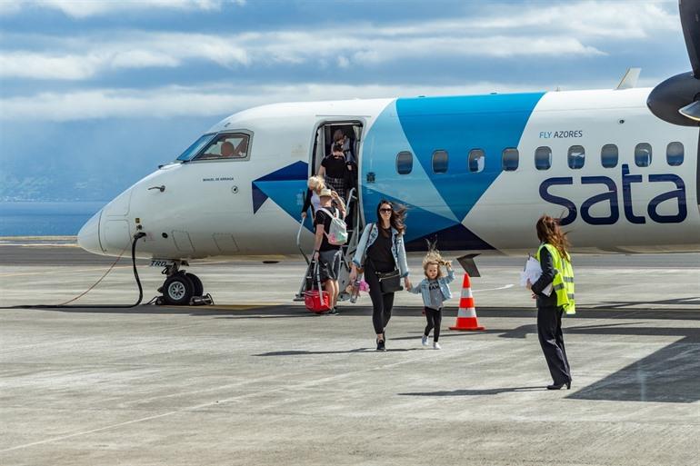 Fliegen auf den Azoren