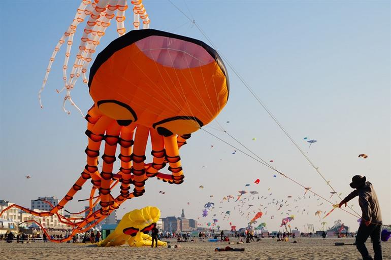 Drachenfestival in Berck