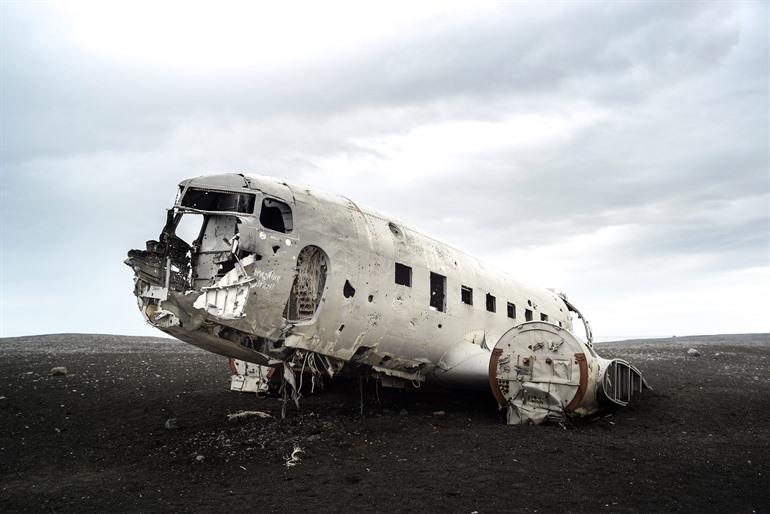 Flugzeugwrack von Solheimasandur
