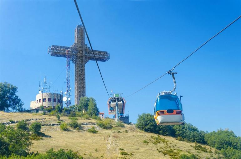 Vodno-Berg, Nordmazedonien