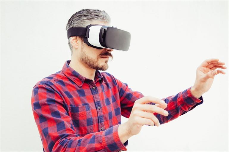 VR-Brille im Haus der Zukunft in Vilvoorde, Grüner Gürtel