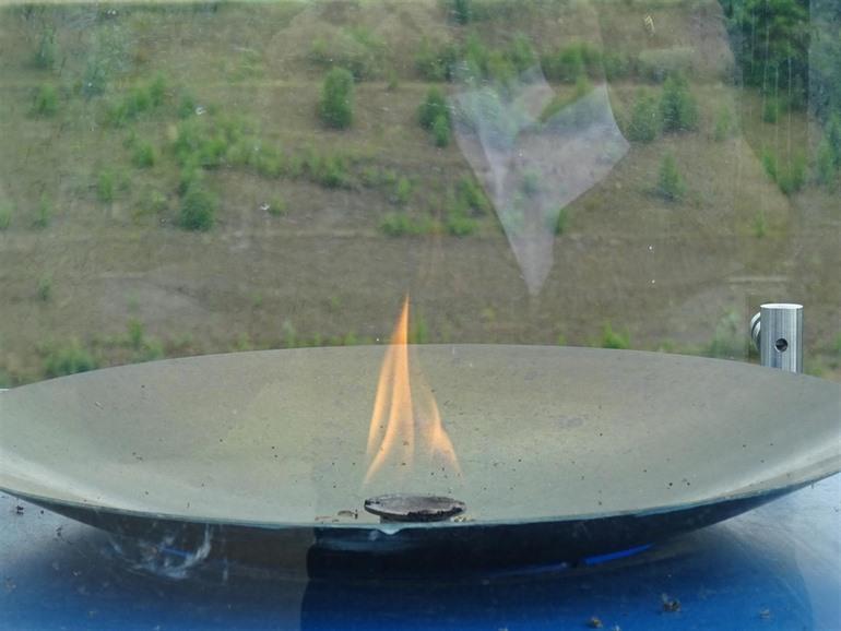 Friedensflamme in Riemst, Maasland