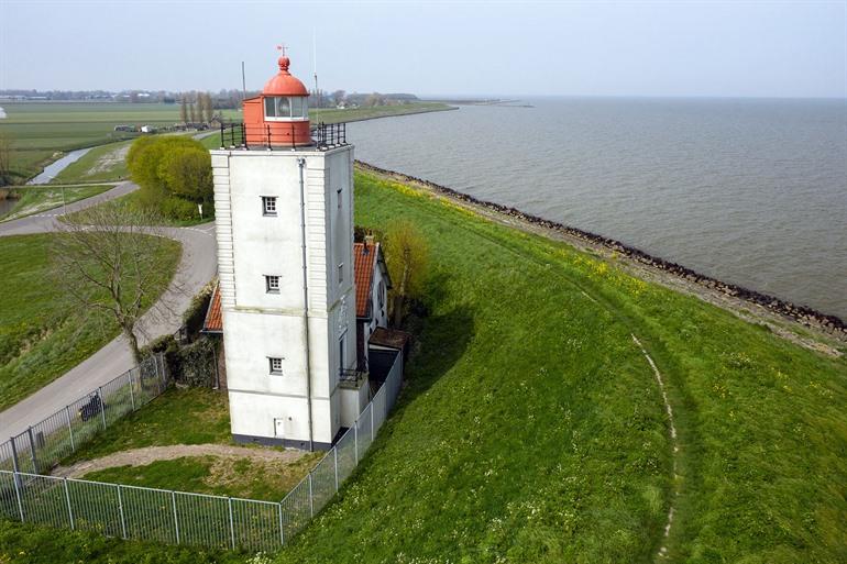 Leuchtturm De Ven in Enkhuizen