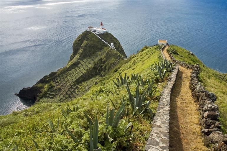 Leuchtturm Gonçalo Velho in Santo Espírito auf Santa Maria