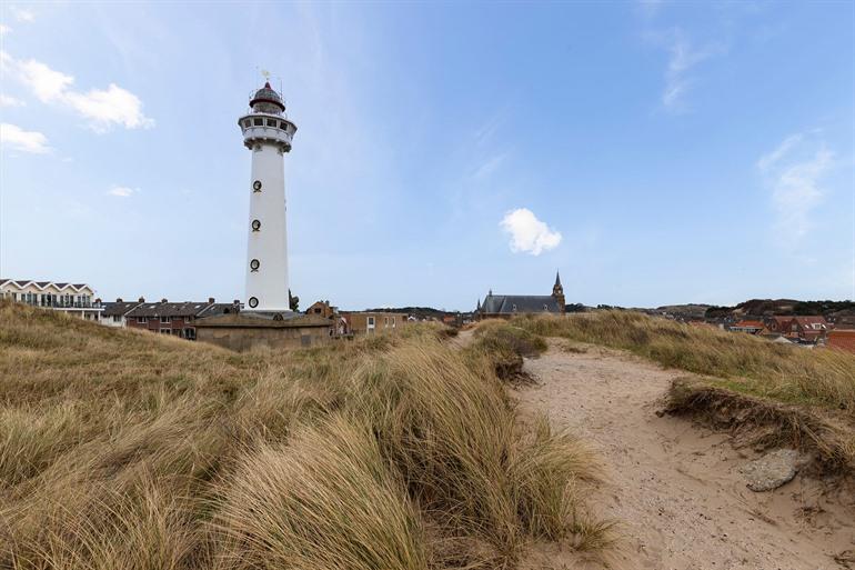 Leuchtturm in Egmont aan Zee, Nordholland