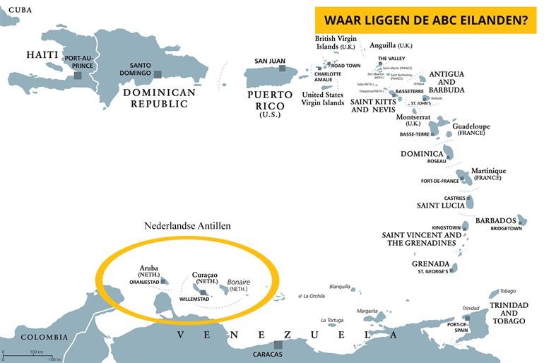 Wo liegen die ABC-Inseln?