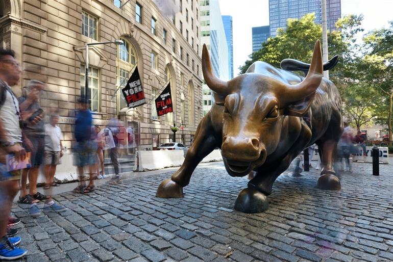 Wall Street Bullenstatue in New York