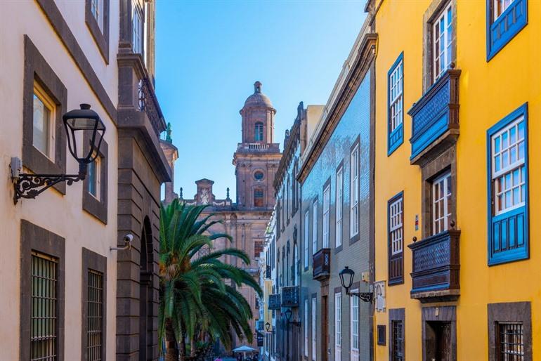 Spazieren Sie durch das charmante Viertel Vegueta in Las Palmas de Gran Canaria