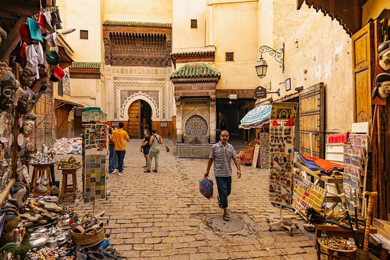 Spazieren Sie durch die Medina von Fez
