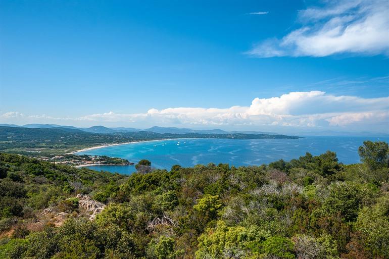 Wandern in Cap Camarat, Frankreich