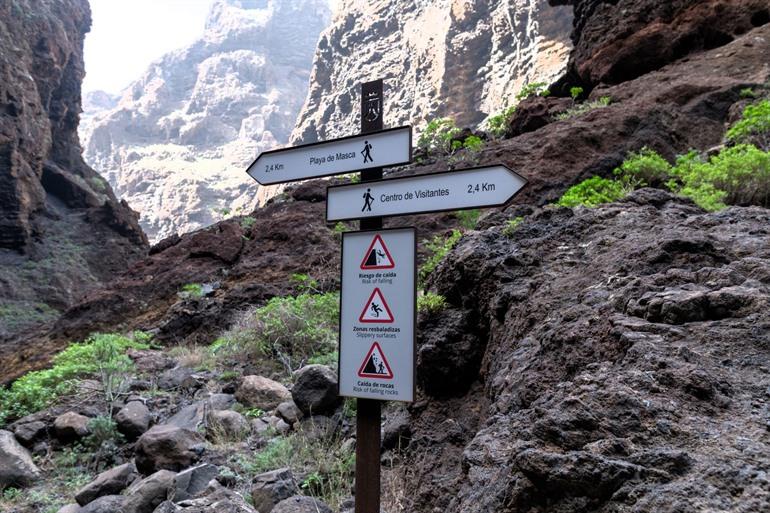 Wandern im Masca-Tal Barranco de Masca