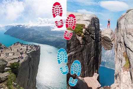 Wanderung zu Preikestolen und Kjeragbolten