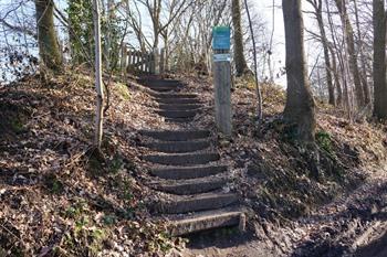 Spaziergang entlang des Fort de Roovere