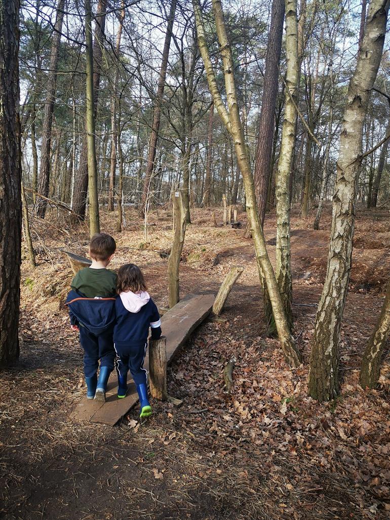Spaziergang entlang des Pagadderpfads in Dessel