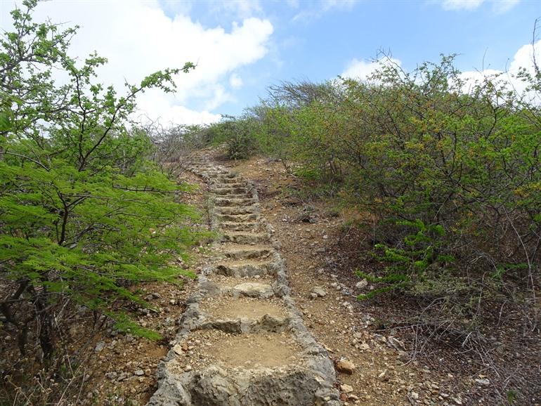 Wanderung zur Boca Grandi im Christoffelpark auf Curaçao