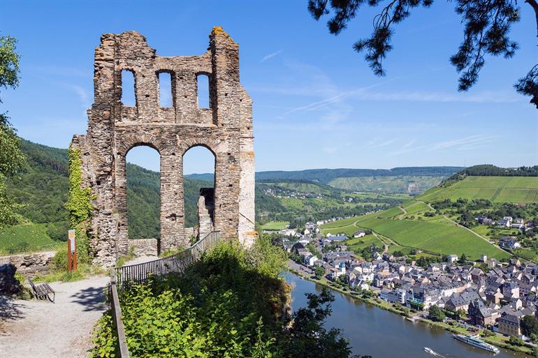 Spaziergang zur Ruine Grevenburg, Traben-Trarbach