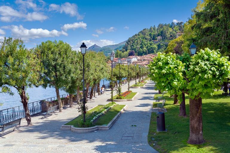 Spazierpromenade am Comer See, Bellagio