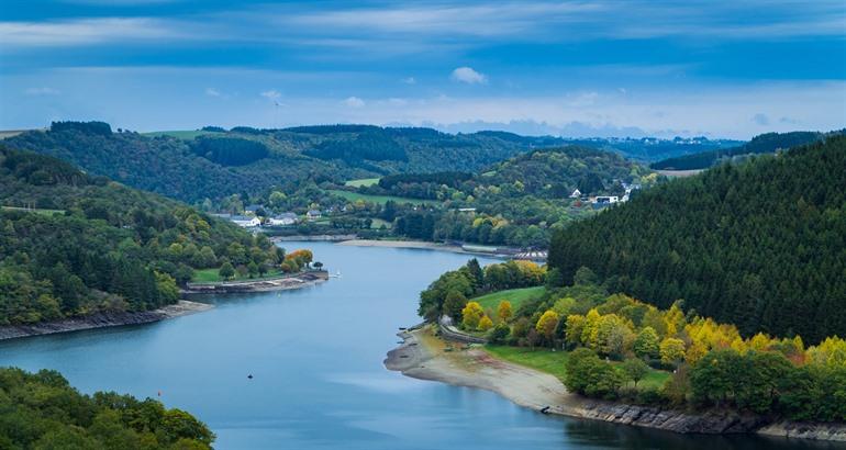 Wassersport am Stausee Boven-Sûre