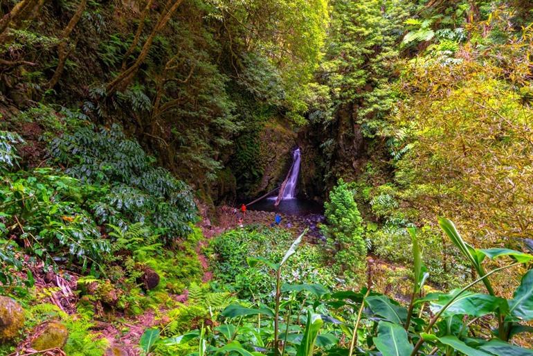 Salto do Cagarrão Wasserfall, São Miguel