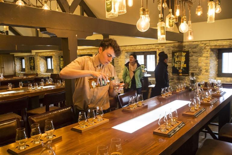 Whiskeyverkostung bei Tullamore DEW in Irland