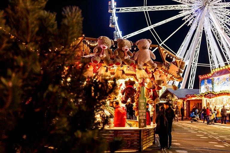 Winterwunderland im Hyde Park, London