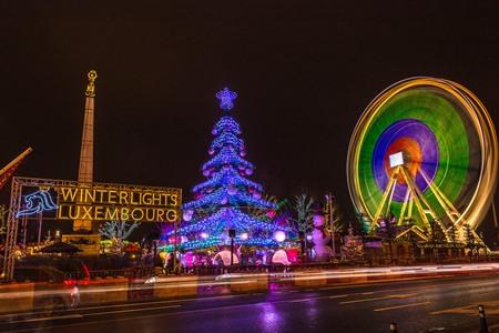 Winterlichter in Luxemburg
