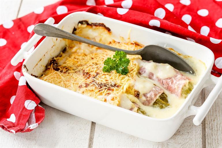Kohlrabi-Röllchen aus dem Ofen, Belgische Küche